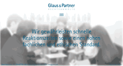 Desktop Screenshot of glaus.com